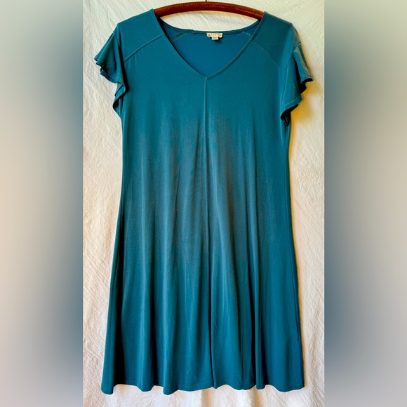 Spence turquoise green lightweight pullover dress - Picture 1 of 4